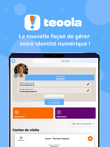 !teoola iPad screenshot