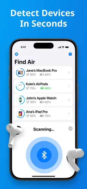 Find Air - My Device Tracker iPhone screenshot 3