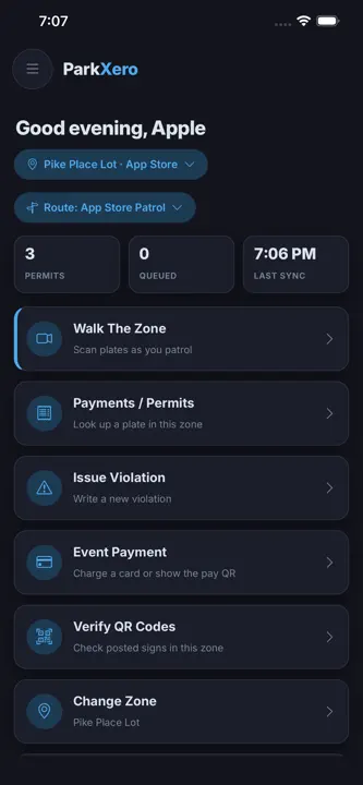 ParkXero Mobile screenshot 6