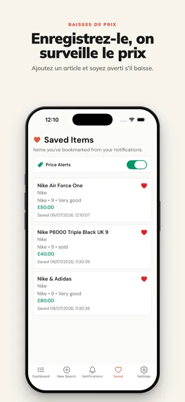 Vinotify - Alertes d’achats screenshot 4 of 6