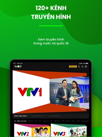 VieON - Dramas,Show,TV iPad screenshot
