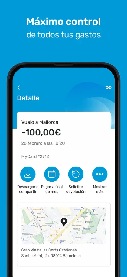 Screenshot 3 di 6 di CaixaBankNow・Tu Banco móvil