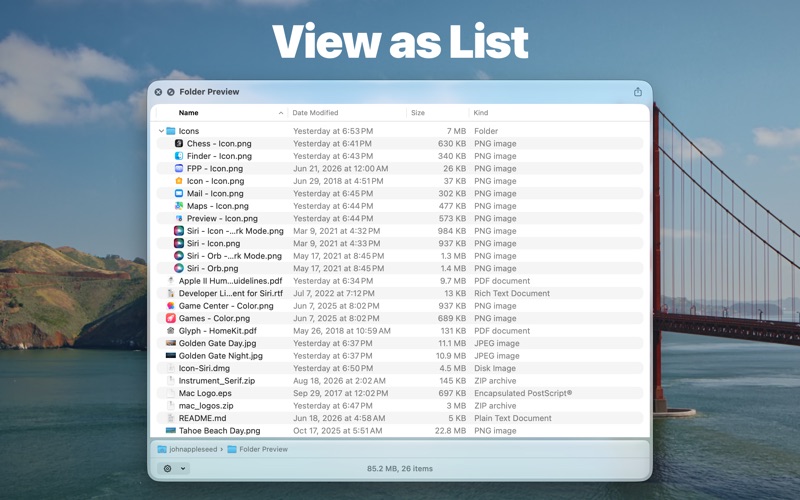 Folder Preview Screenshot 2 of 7