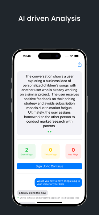 chat analysis - VibeCheck.AI Screenshot 6 of 8