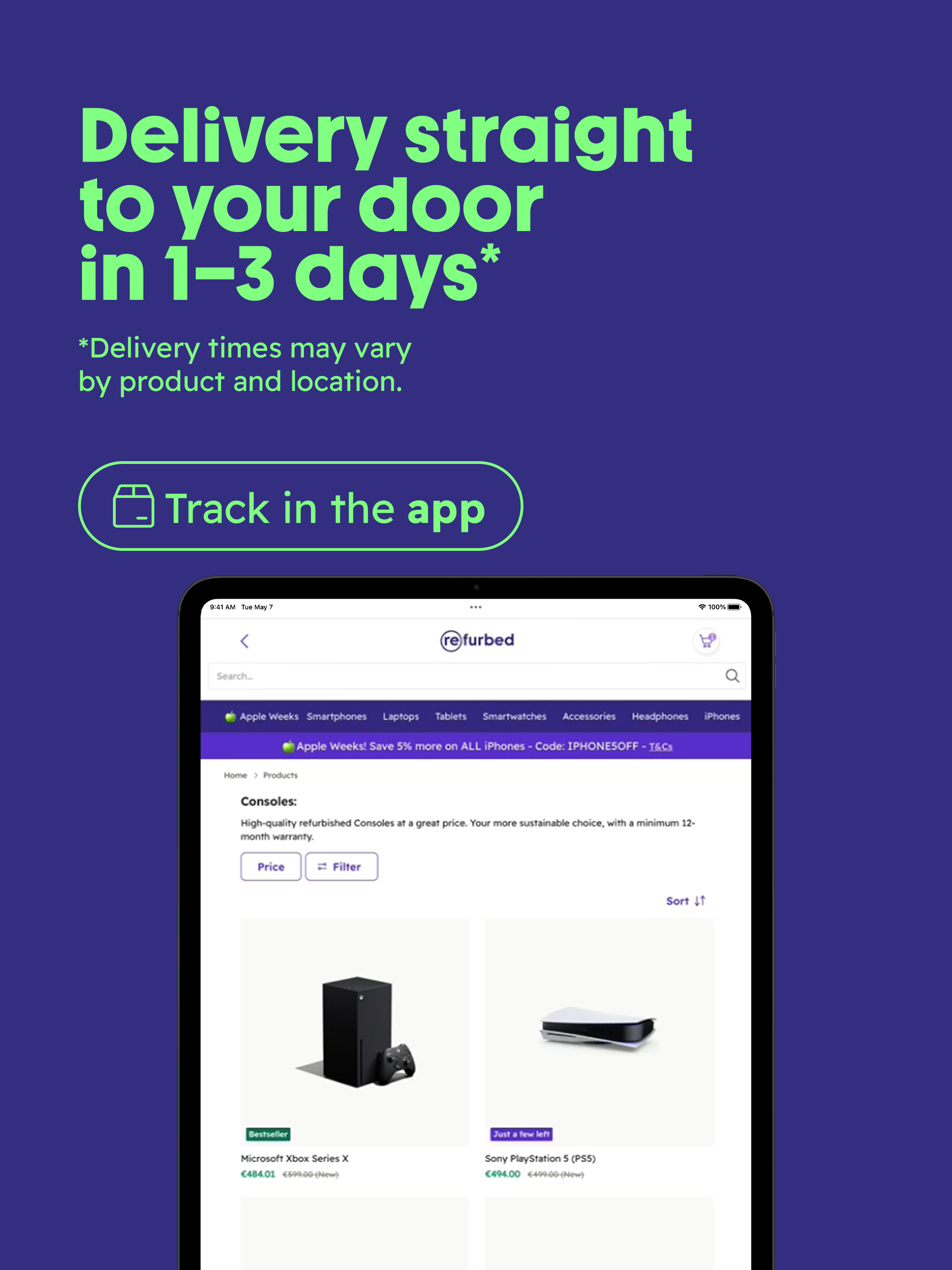refurbed - Shop Tech Savings