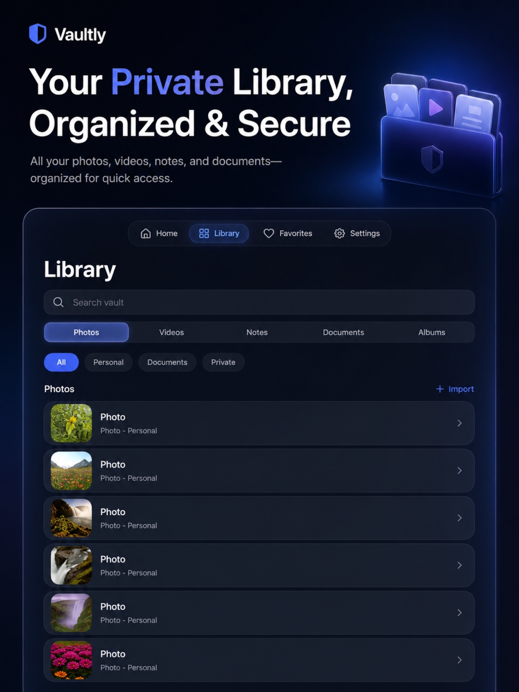 Vaultly: Private Vault screenshot 10