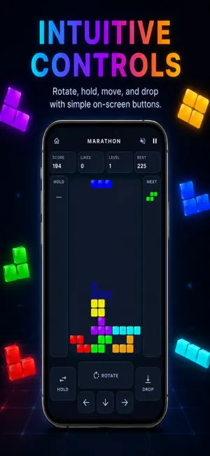 Blockfall - Classic Puzzle screenshot 1