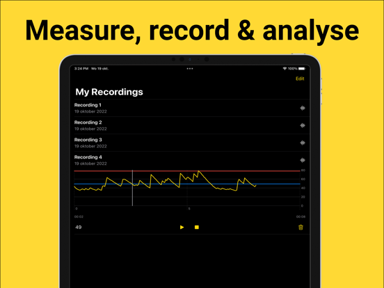 Screenshot #5 pour Mesureur de Décibels - dB
