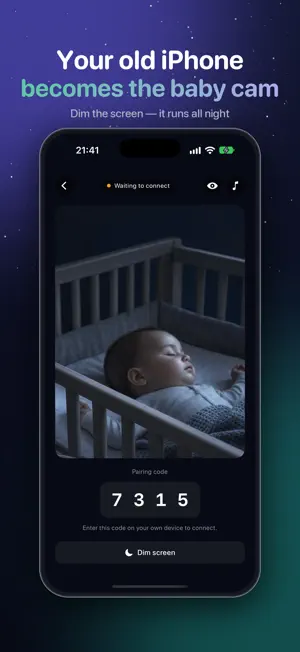 Hush Hush: Video Baby Monitor screenshot 3