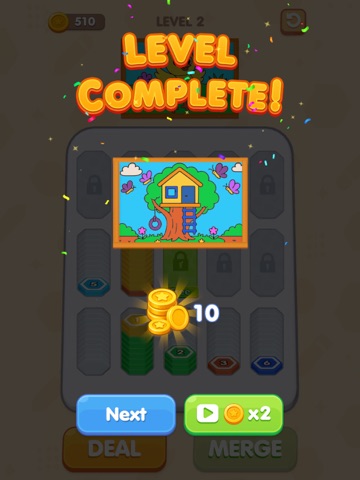 Pencil Sort 3D: Color Match iPad screenshot
