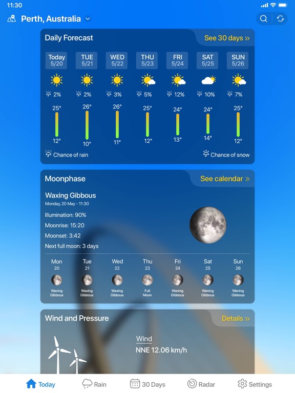 Screenshot #6 pour Météo: Météo Prévisions