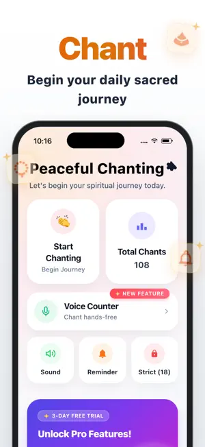 Japa Counter – Mantra Tracker screenshot 1