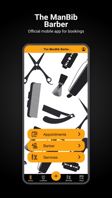 The Manbib App Screenshot