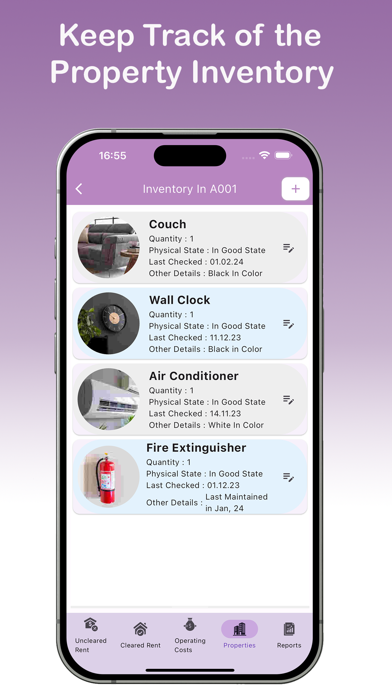 Rental:LandlordPropertyManager Screenshot