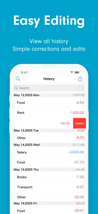 Easy Budget Money Tracker Zenyのスクリーンショット（4/7）