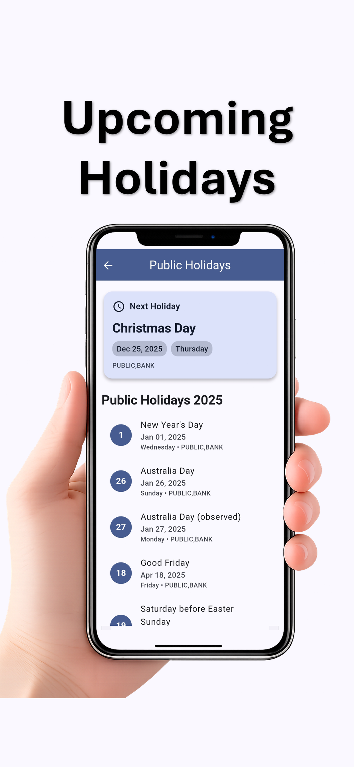Australian Calendar screenshot 7