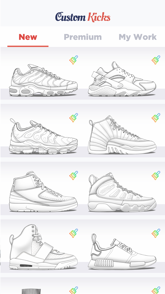 #6. Custom Kicks (iOS) 由: Sneakerz