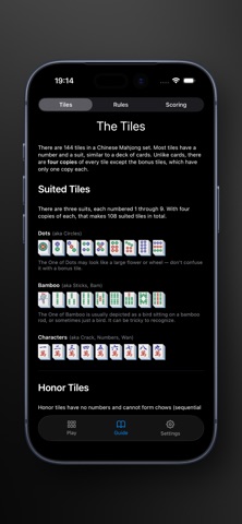 Pearl Dragon Mahjong iPhone screenshot