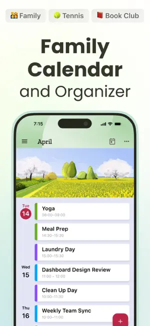 Family Calendar and Organizer screenshot 1