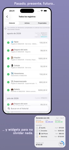 Remainders: Cuentas y Gastos screenshot 4