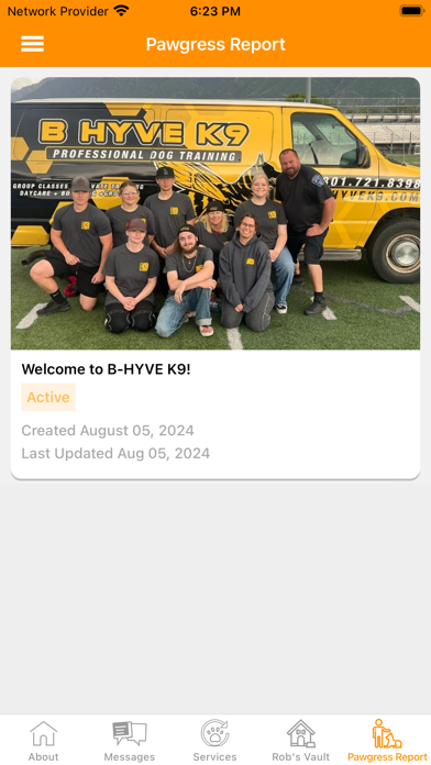 B-HYVE K9 Screenshot