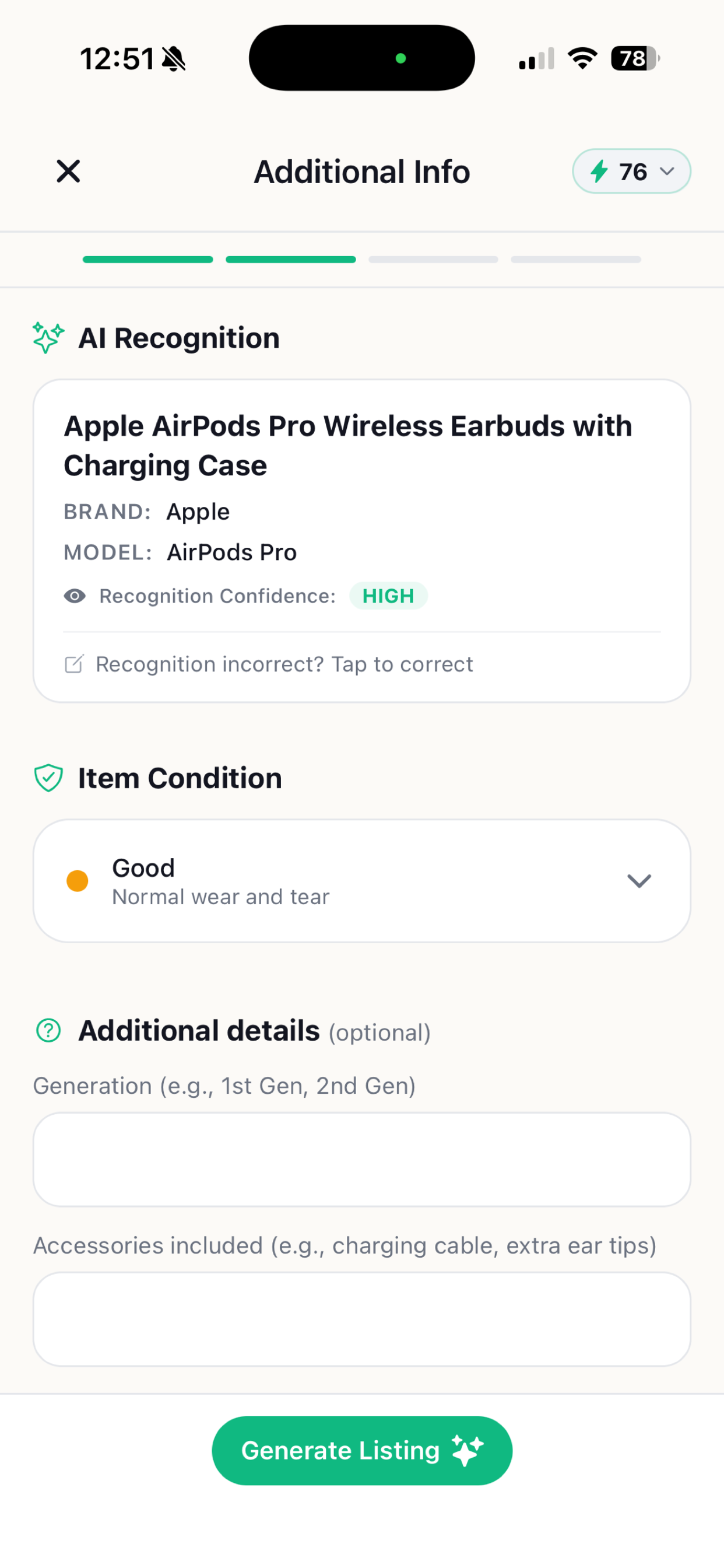 Rapid Sell AI screenshot 3