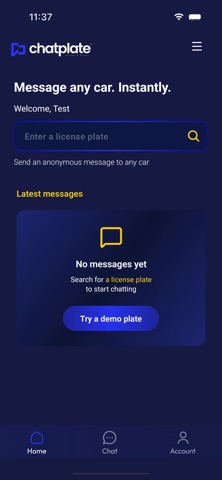 Chatplate iPhone screenshot