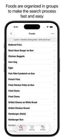 Nutrition - Florida Tech Screenshot 2 of 5