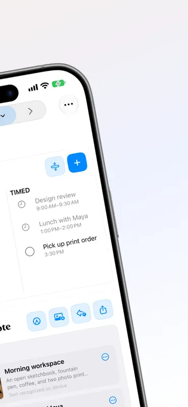 Parchment: Agenda & Daily Note screenshot 2 of 8