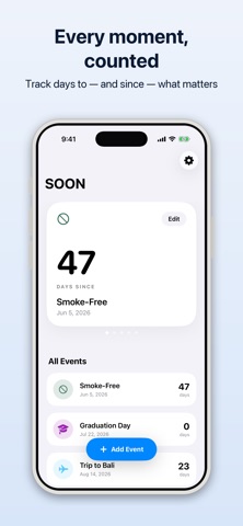 Soon: Aesthetic Countdown Screenshot 1 of 4