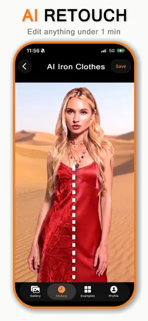 AI Retouch - Beauty editor screenshot 1