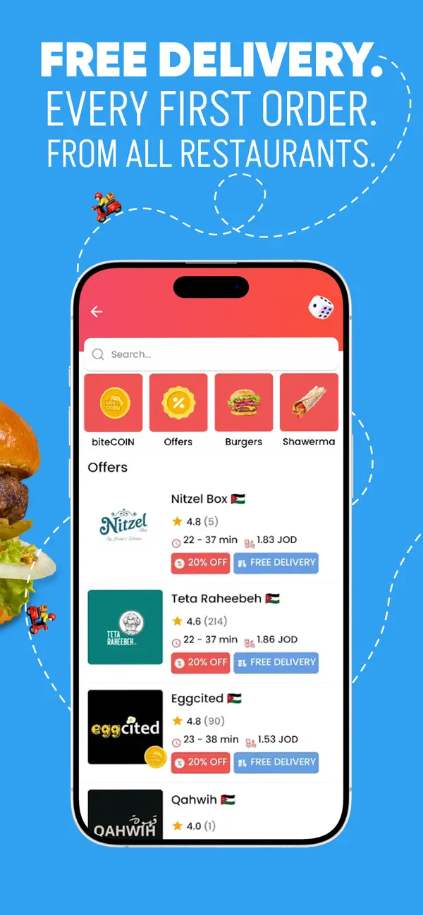 Screenshot #2 pour bite: Order Food