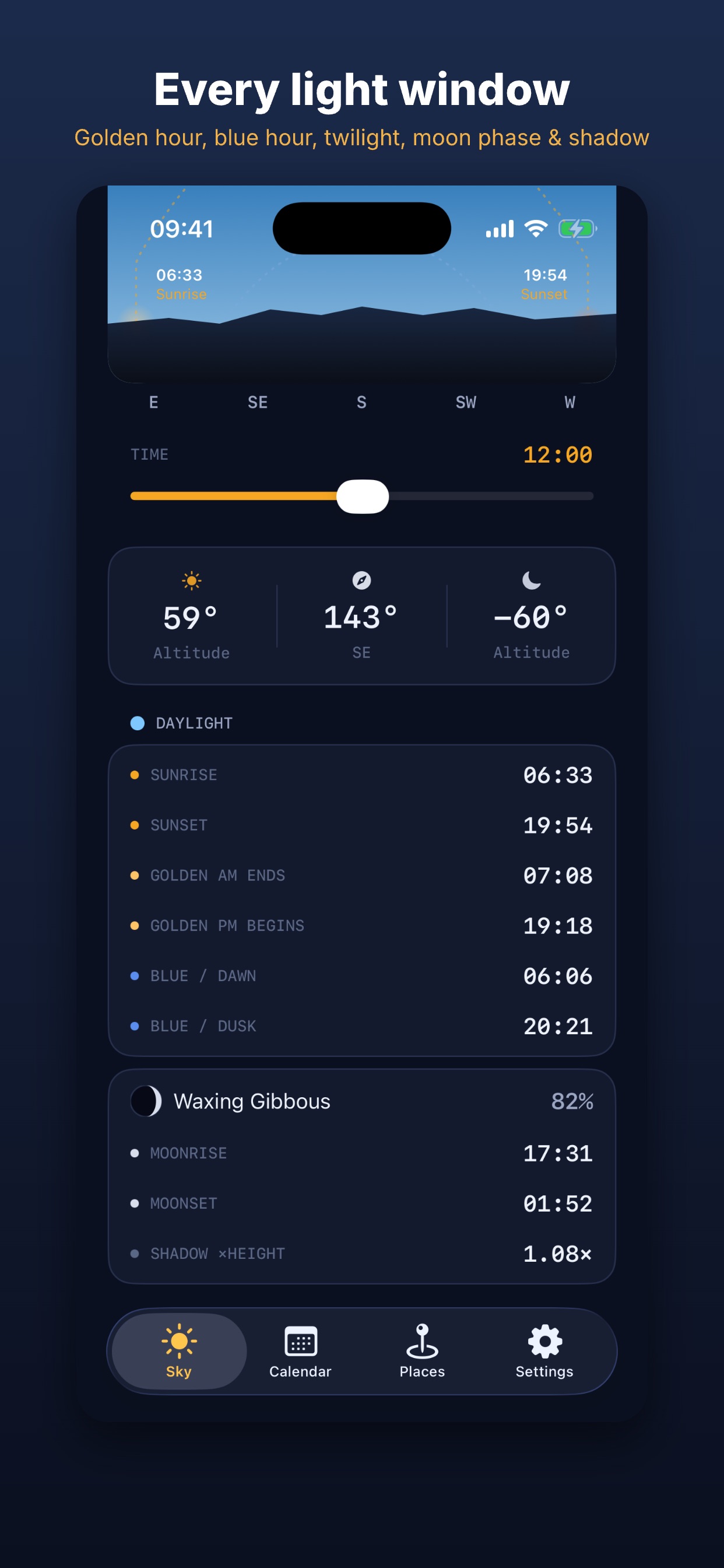 Screenshot 6 of Sunwise: Golden Hour, Sun Path