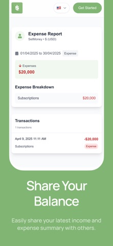 SetMoney: Budget App Screenshot 6 of 7