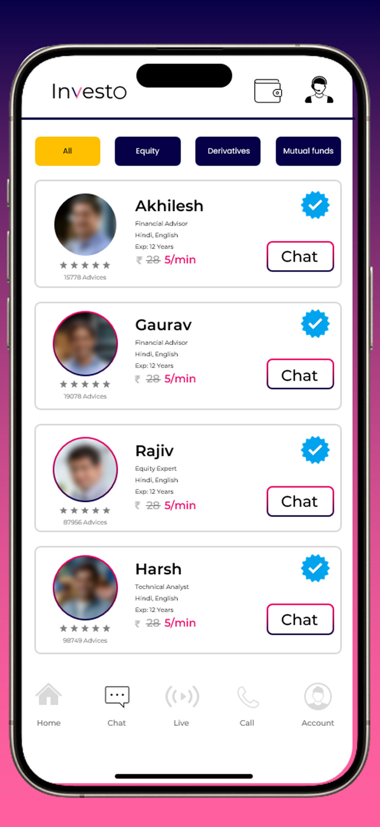 Investo: Talk. Invest. Grow. screenshot 4