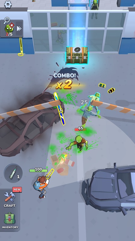 Zombie Slasher: Survival RPG screenshot 1
