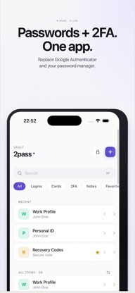 2Pass: Password Authenticator screenshot 1