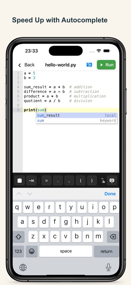#2. Python Coding (iOS) 来自: 婉媚 邵