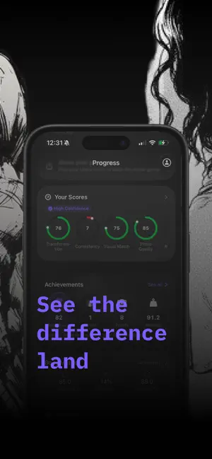 Gainly: AI Progress Photos screenshot 3