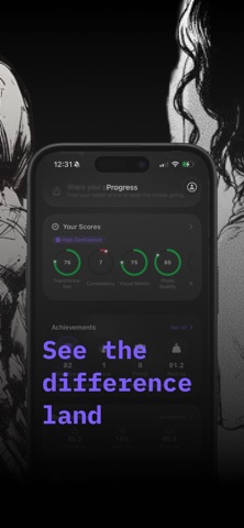 Gainly: AI Progress Photos Screenshot 3 of 6