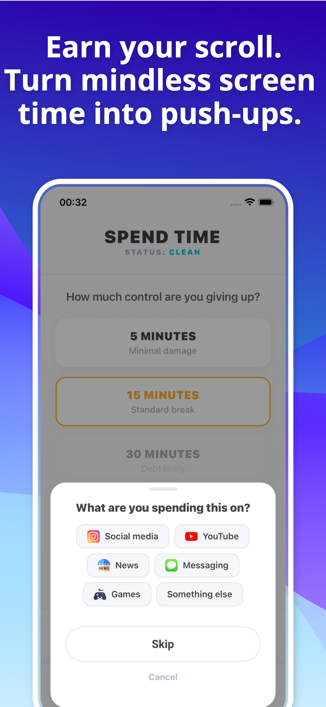 Push Up Time: Refocus screenshot 5