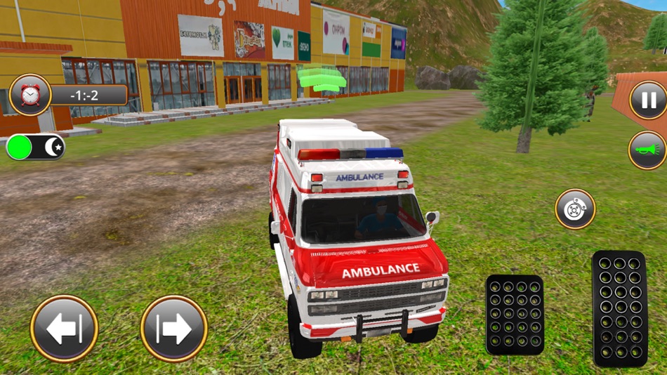 #3. Ambulance Rescue Driving Game (iOS) 由: Muhammad Tayyab