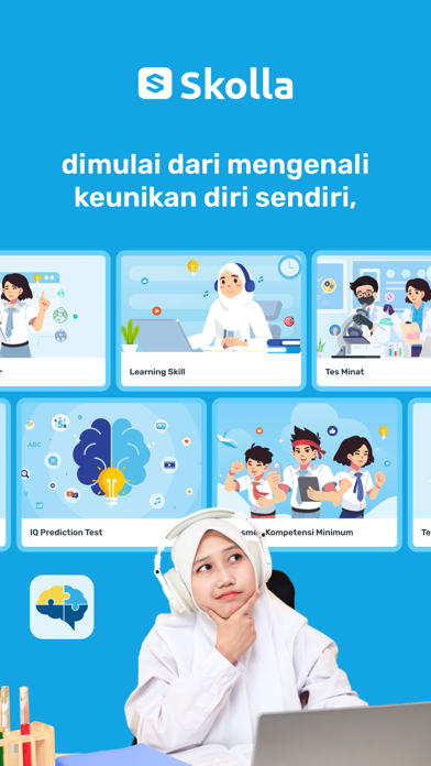 Skolla: Bimbel SD-SMA & UTBK Screenshot