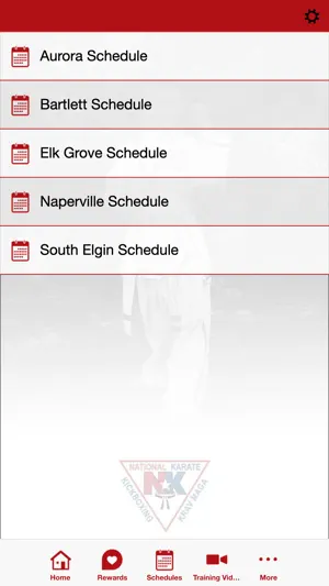National Karate Schools screenshot 3