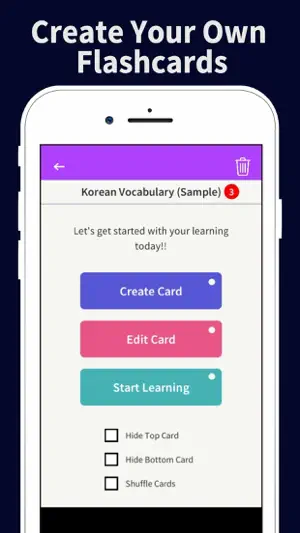 Flash Cards Maker: Study Notes screenshot 1