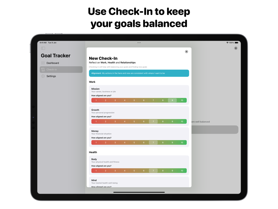 #2. Goal Tracker: Track Progress (iOS) 由: INNOVATIVE DIGITAL TECHNOLOGIES LIMITED