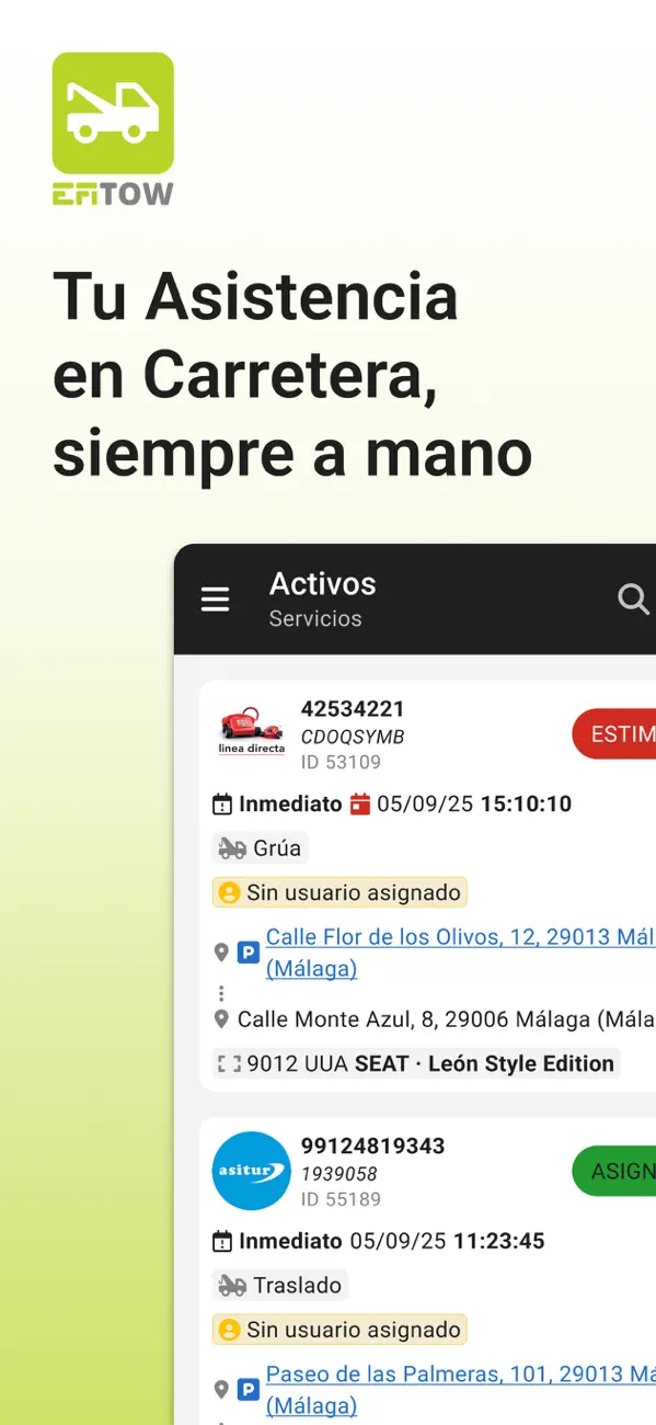 Screenshot #1 pour EFI Tow