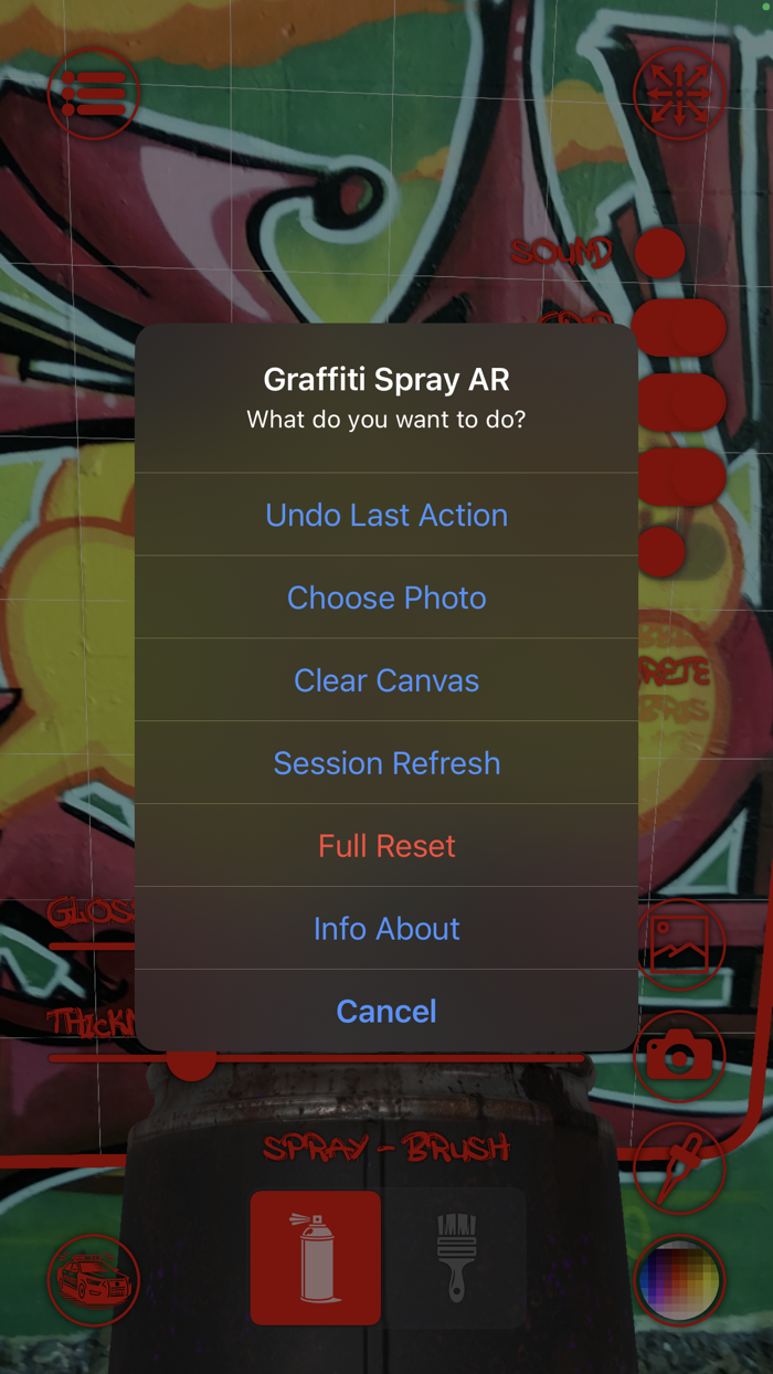 Graffiti Spray AR