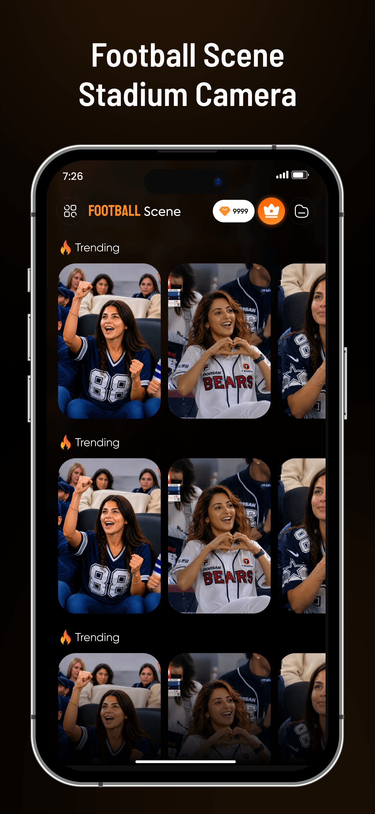 Football Scene :Stadium Camera screenshot 3