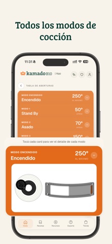 Kamado B10 App iPhone screenshot 5